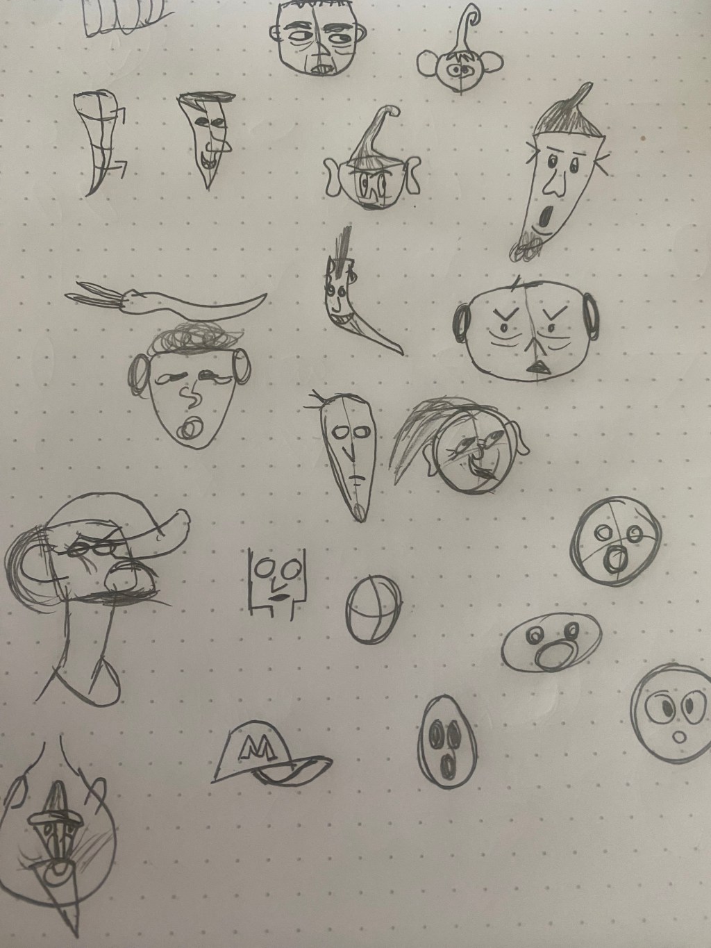 Spicy Faces – Weekly&nbsp;Doodles