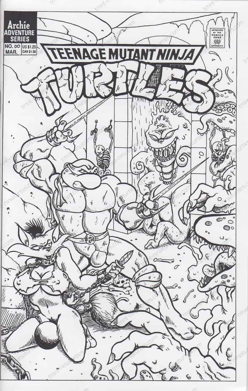 The Birds, the Bees, and the Turtles-TMNT Adult Comic&nbsp;Book